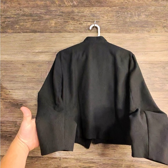 Christy Girl Black Women's Blazer Jacket - Picture 3 of 9